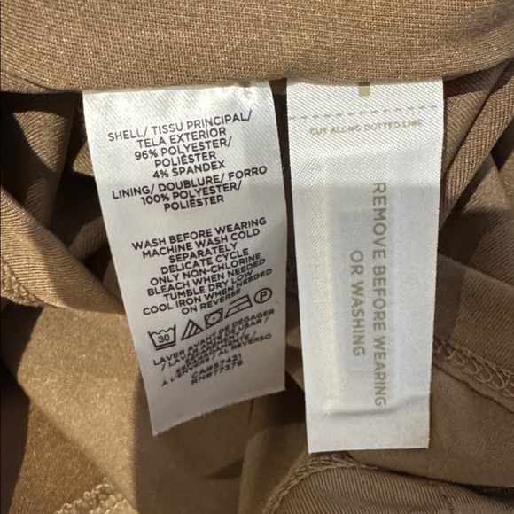 🍑 Ann Taylor Camel ‘Suede’ Dress 🍑 - Picture 13 of 13